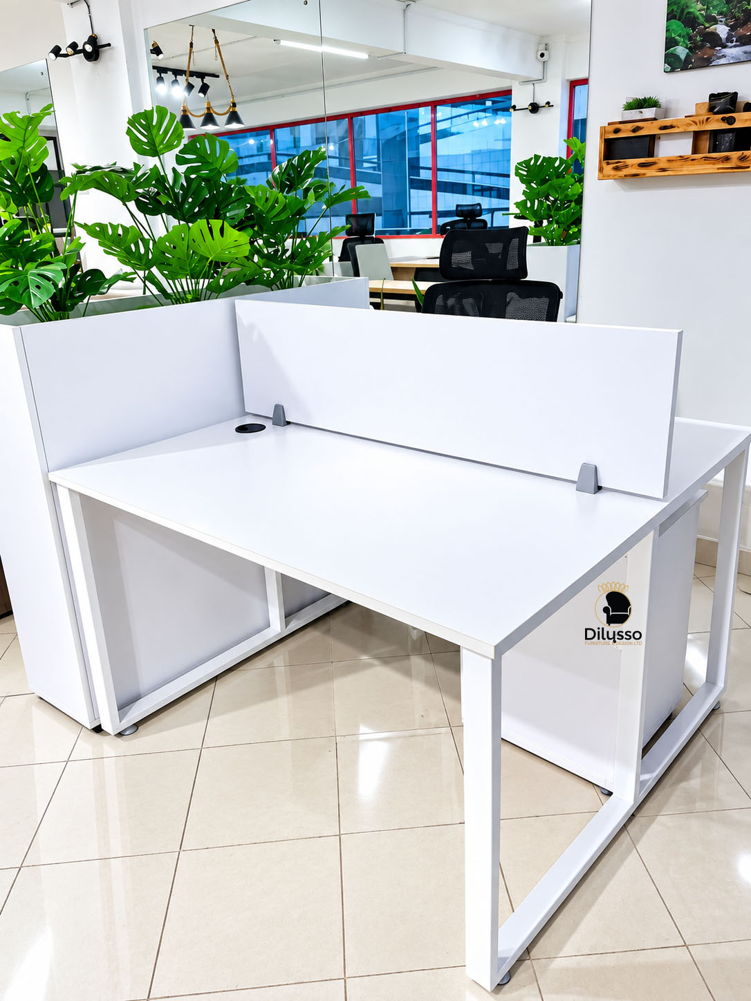 MDM1212 2-Way Workstation | Modern Office Desks Nairobi thumbnail 2