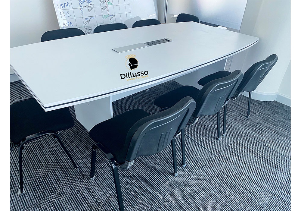 BROW1812 - 6 Pax Conference Table 1800 x 1200 x745H mm,45mm sandwich top with tower Legs thumbnail 2