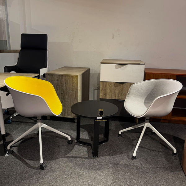 Eazy-LM - Medium Back Lounge Chair -Grey thumbnail 2