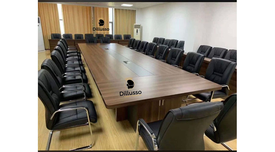 Tera Conference Table  22 pax -8000 1500 x 745H mm,36mm Top with Panel Legs thumbnail 2