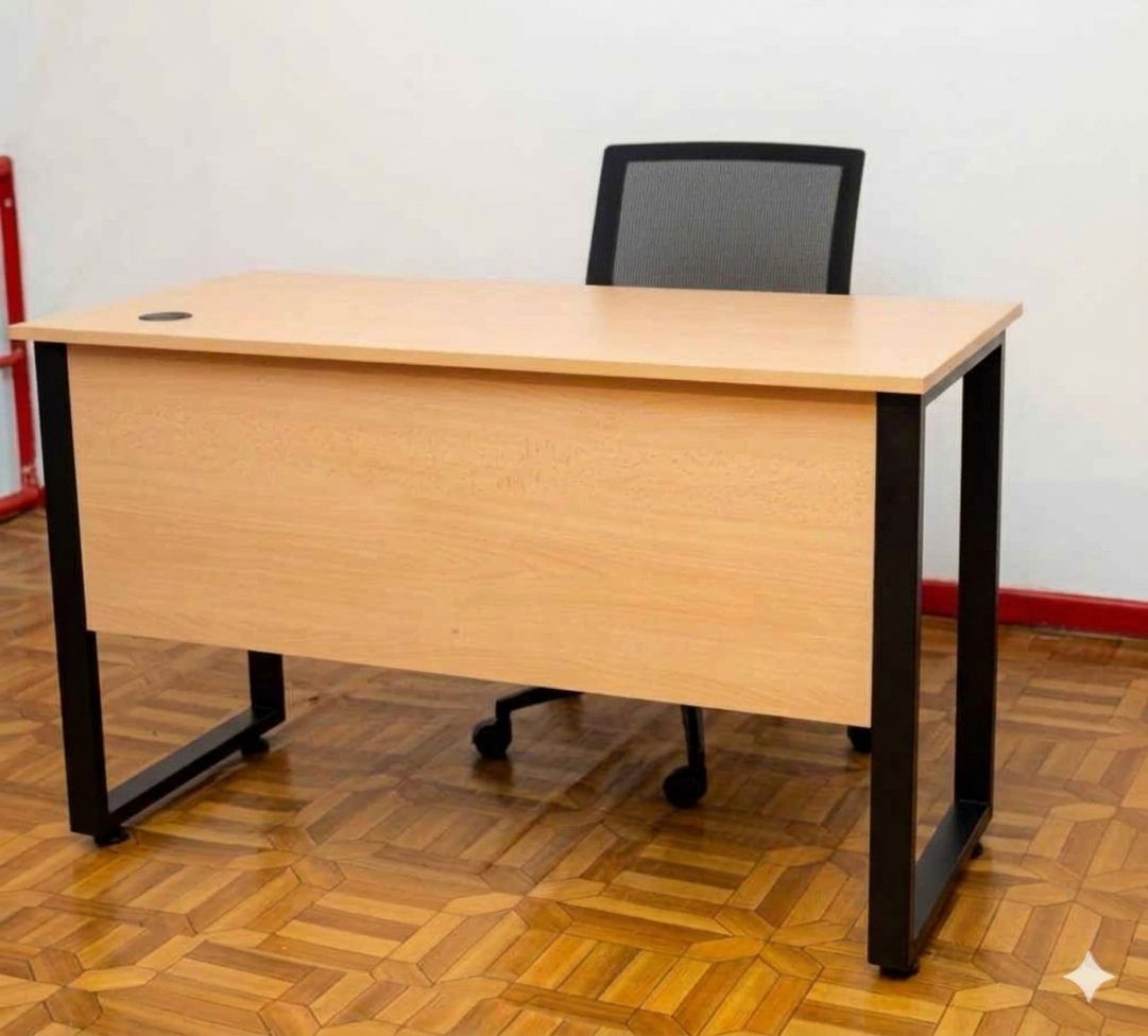 M1260-Metal Legged Desk 1200 x 600 x 745H mm thumbnail 2