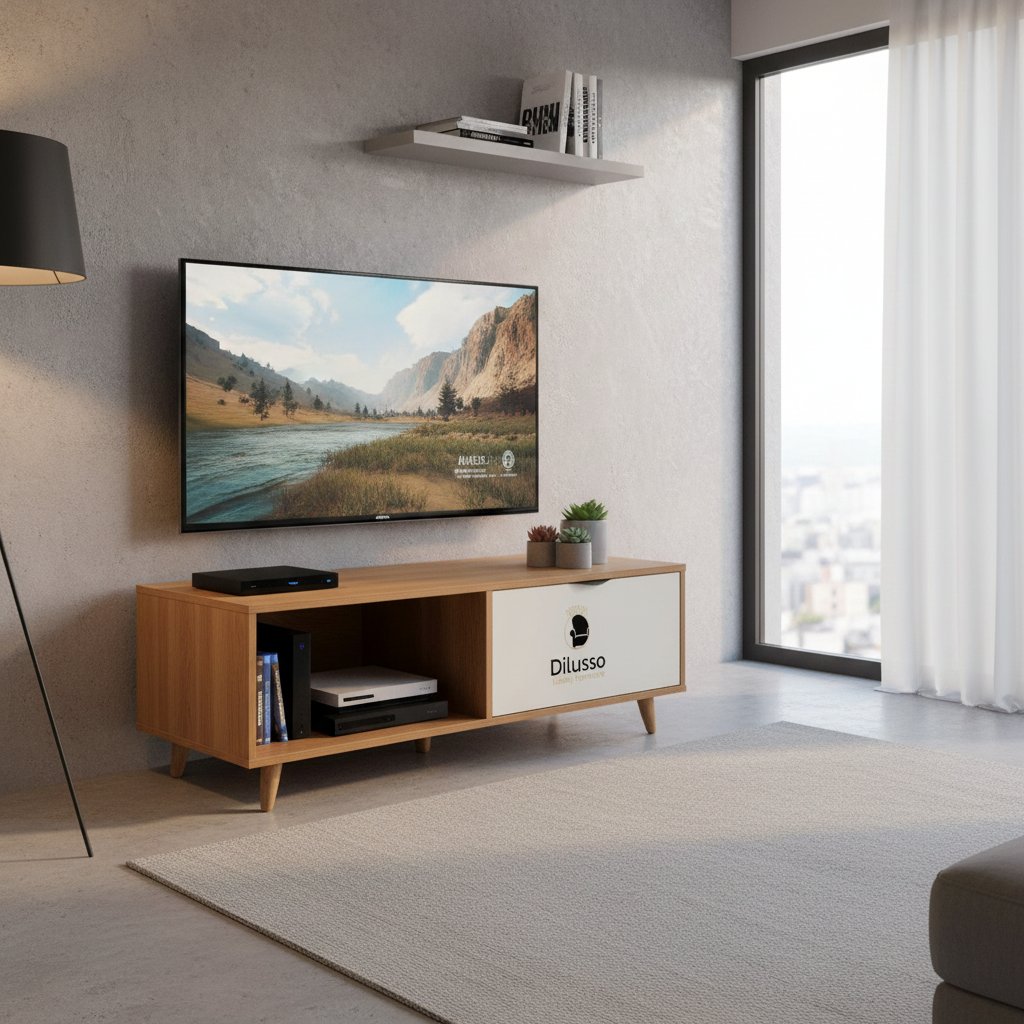 Aster Tv Stand - 1.2 M Modern tv stand to elevate your living room aesthetics - Modern Tv stand in Nairobi, Kenya