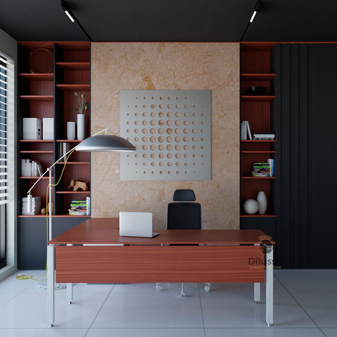 Bandar Managerial Desk-1800 x 750 x 745H mm with Desk Height Drawer Extension - Modern Executive Desk in Nairobi, Kenya