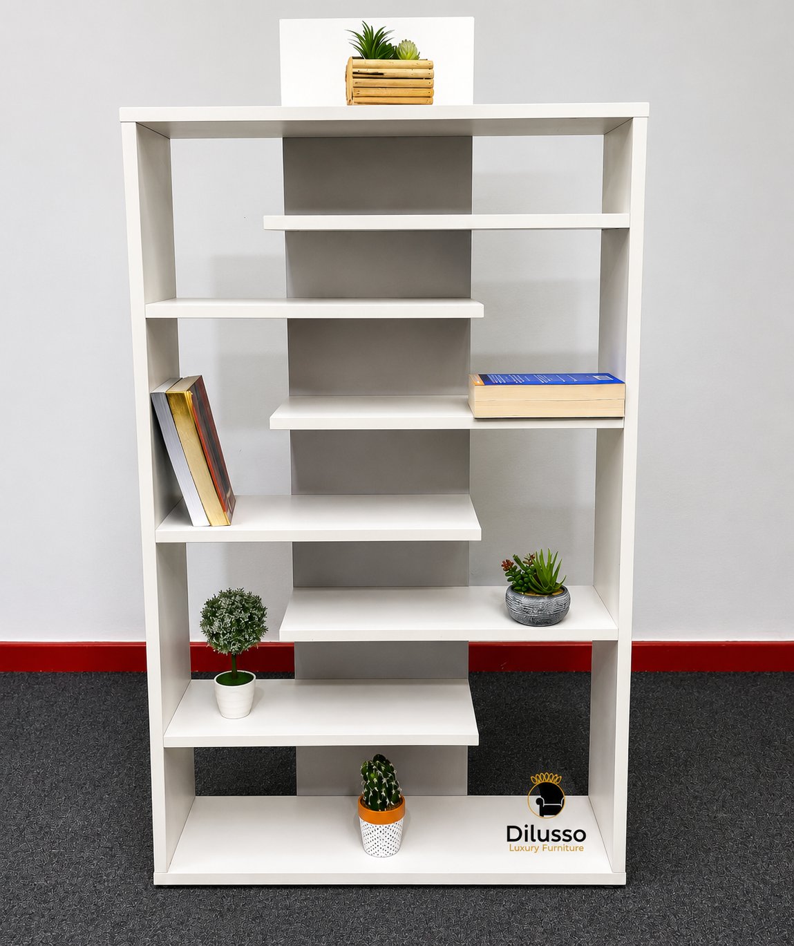 BS-03 modern minimalist bookshelf -perfect for organizing books, décor, and adding a stylish touch to your home /office. - Modern Filling Cabinets in Nairobi, Kenya