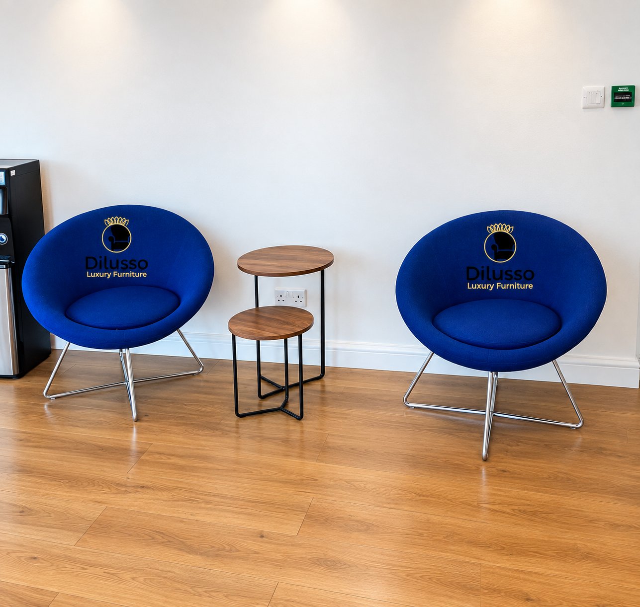 LC-01 -Fabric Lounge Chair -Blue - Modern Lounge chair in Nairobi, Kenya