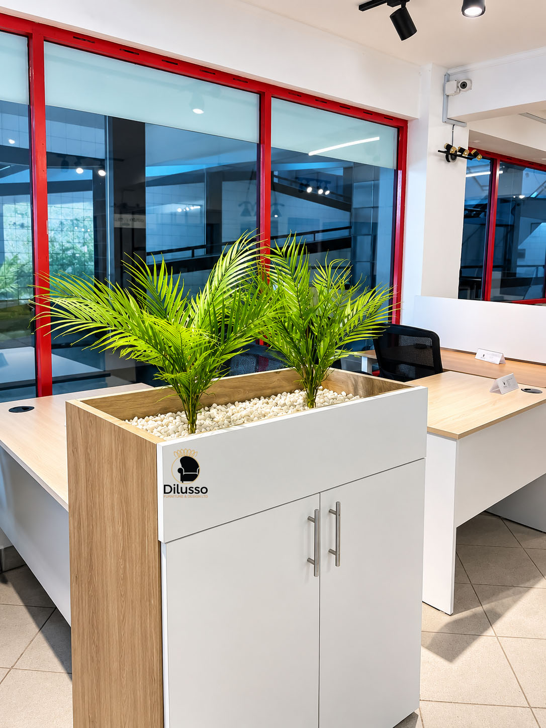 PC800-Multifunctional Planter Cabinet 800 x 330 x 1100H mm - Modern Filling Cabinets in Nairobi, Kenya