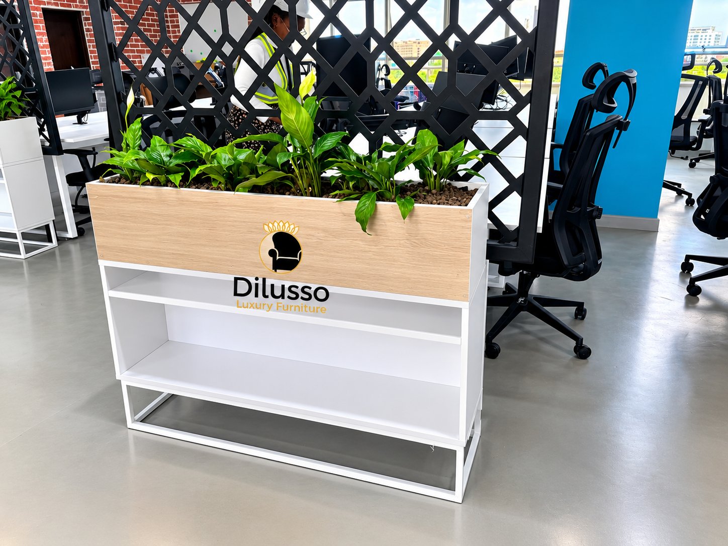 PCM1200 -Multifunctional Planter Cabinet 1200 x 330 x 1100H mm - Modern Filling Cabinets in Nairobi, Kenya