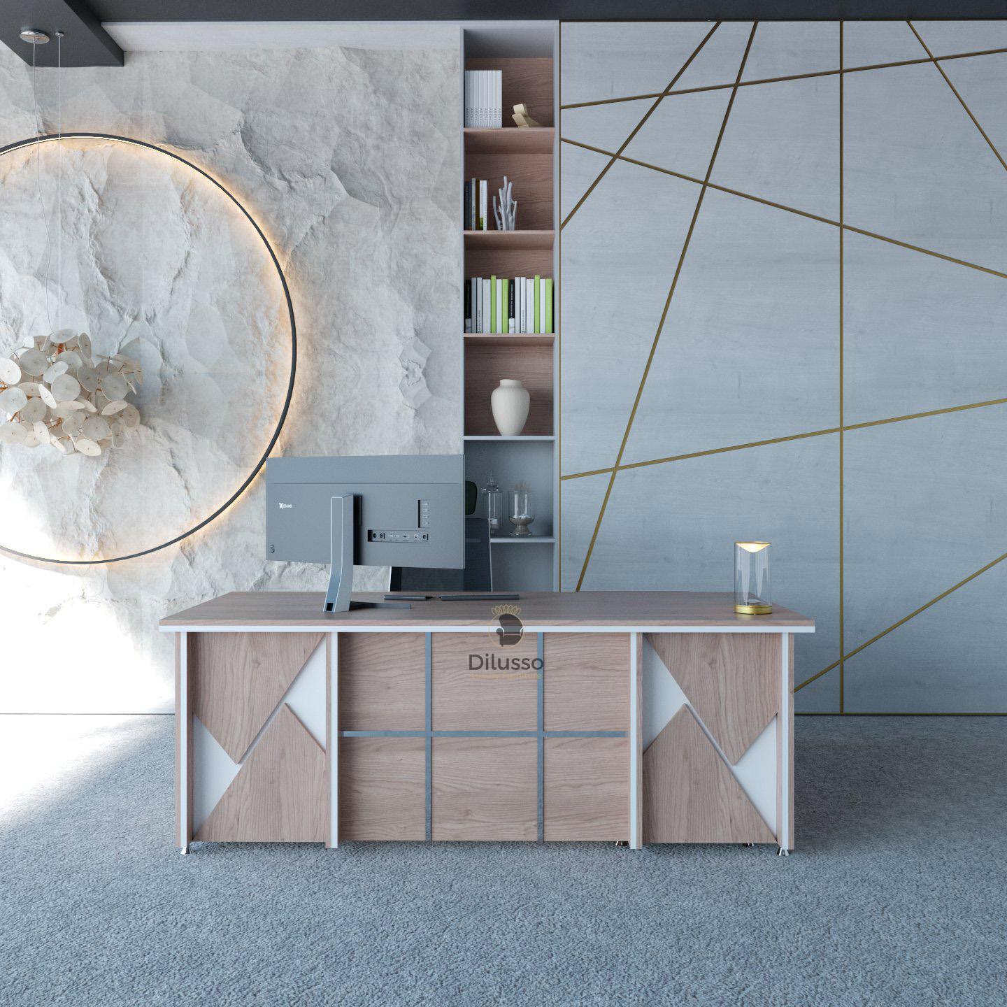 Pint Executive Desk ,1800 x 800 x 745H mm,36mm top with Side Extension - Modern Executive Desk in Nairobi, Kenya