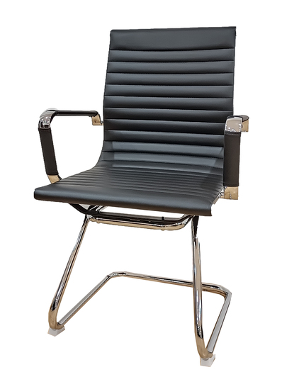 RUBY-L -Visitors Leather Chair - Modern Visitor Low back Chair in Nairobi, Kenya