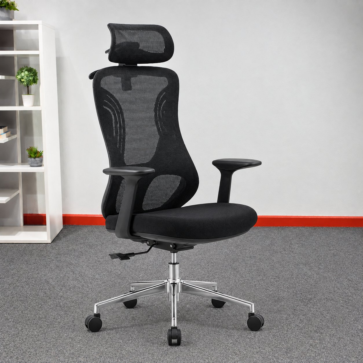 SHED-H Orthopedic High Back Mesh Office Chair | Dilusso Furniture Nairobi - Modern High Back Office Chairs in Nairobi, Kenya