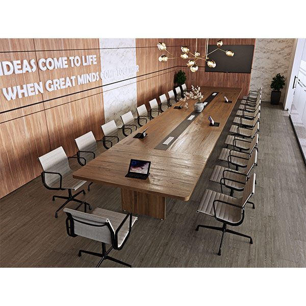Tera Conference Table  22 pax -8000 1500 x 745H mm,36mm Top with Panel Legs - Modern Boardroom in Nairobi, Kenya