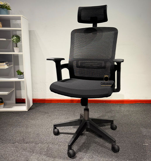 WIT-H Ergonomic High Back Mesh Chair | Dilusso Furniture Nairobi - Modern High Back Office Chairs in Nairobi, Kenya