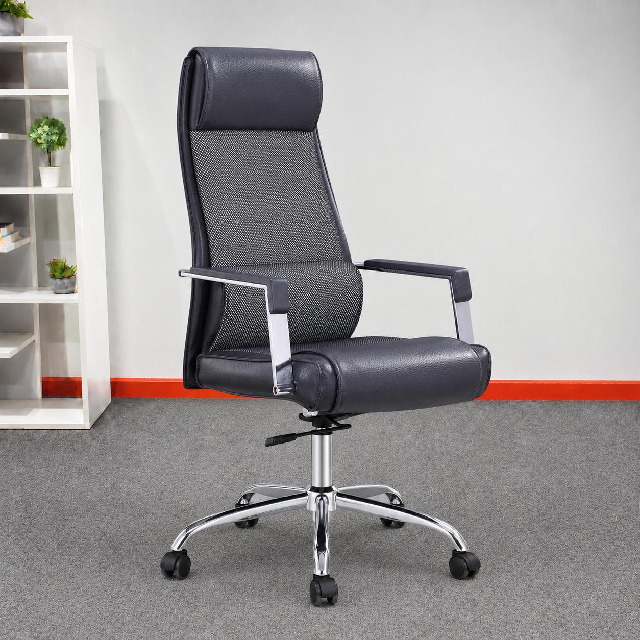 ZENA-H -Ergonomic Executive High Back Leather Chair - Modern High Back Office Chairs in Nairobi, Kenya